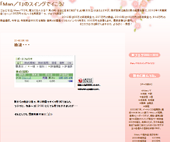 Man/Tのスイングでイこう♪ Man/Tのスイングでイこう♪