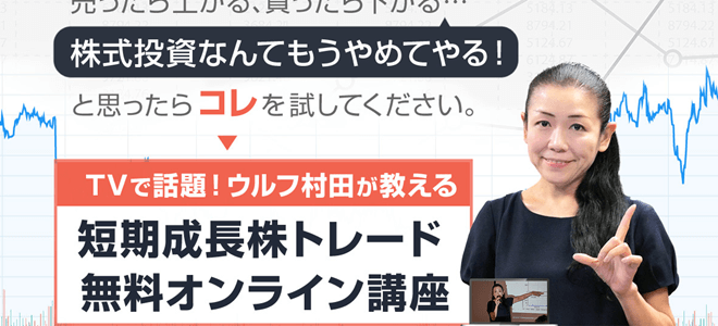 ウルフ村田 株式投資セミナー