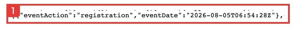 betterment-jp.comのドメインの登録情報。eventAction: registration、eventDate: 2026-08-05T06:54:28Zと書かれている